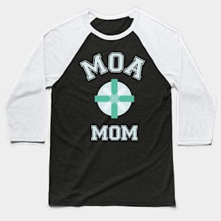 TXT Tomorrow x Together MOA mom text | Morcaworks Baseball T-Shirt